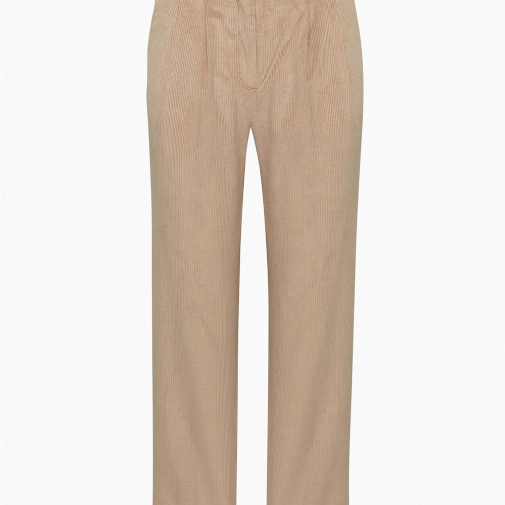 Aritzia Women's Straight Leg Pants in Tan